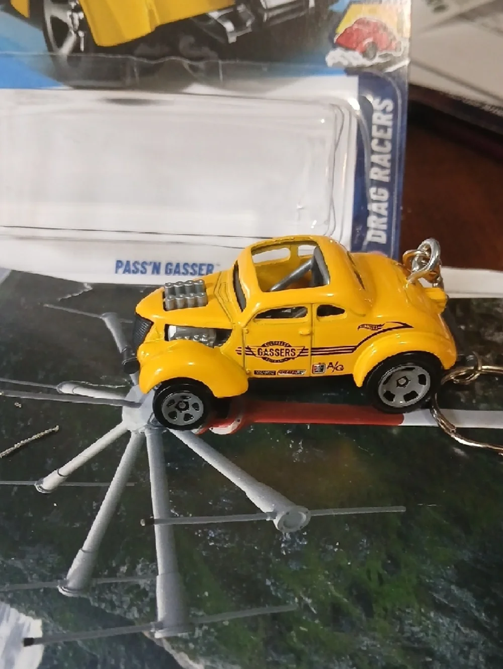 Hot Wheels collectible keychain